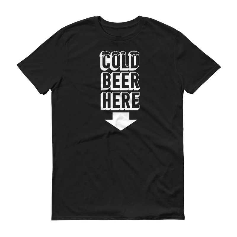 COLD BEER HERE Classic Lightweight T-Shirt