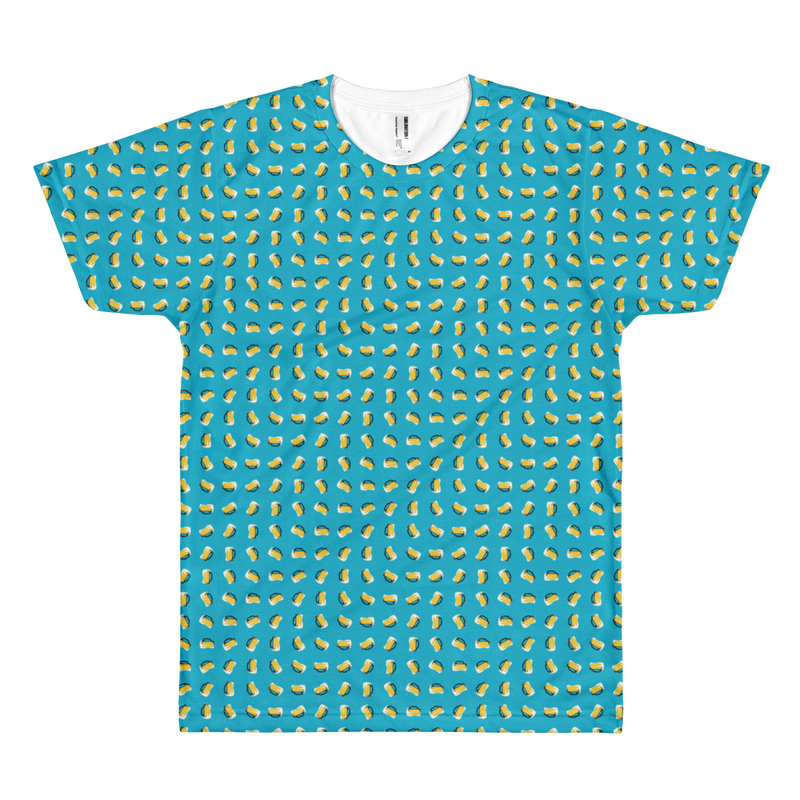 BEER WAVE - Optical Illusion T-Shirt